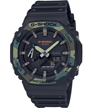 Casio  GA-2100SU-1AER Herrenuhr G-Shock 45 mm