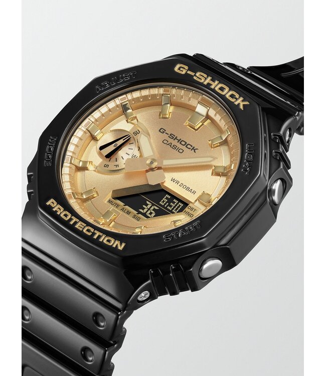 Casio  GA-2100GB-1AER Herrenuhr G-Shock 45 mm
