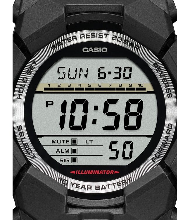 Casio  GD-010-1ER Herrenuhr G-Shock 52 mm