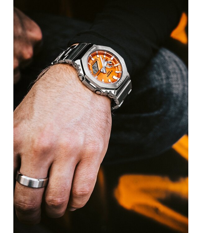 Casio  GM-2110D-4AER Herrenuhr G-Shock 44 mm