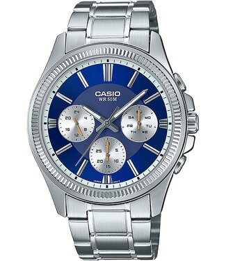Casio  MTP-1375PD-2A1VEF Herrenuhr Timeless 44 mm