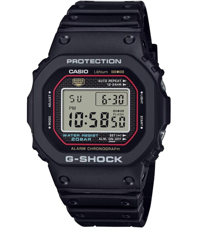 Casio  DW-5000R-1AER Herrenuhr G-Shock Chronograph 43 mm