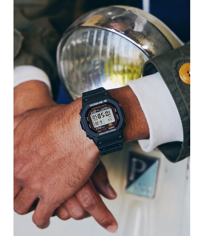 Casio  DW-5000R-1AER Herrenuhr G-Shock Chronograph 43 mm