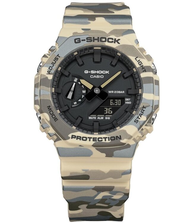 Casio  GA-2100CM-5AER Herrenuhr G-Shock 45 mm