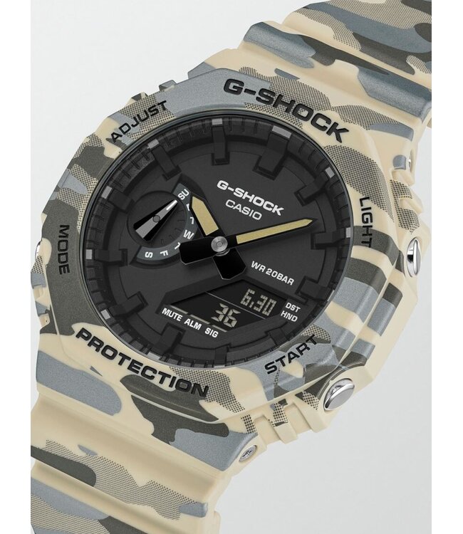 Casio  GA-2100CM-5AER Herrenuhr G-Shock 45 mm