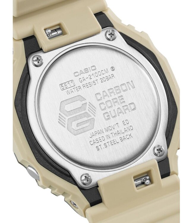 Casio  GA-2100CM-5AER Herrenuhr G-Shock 45 mm
