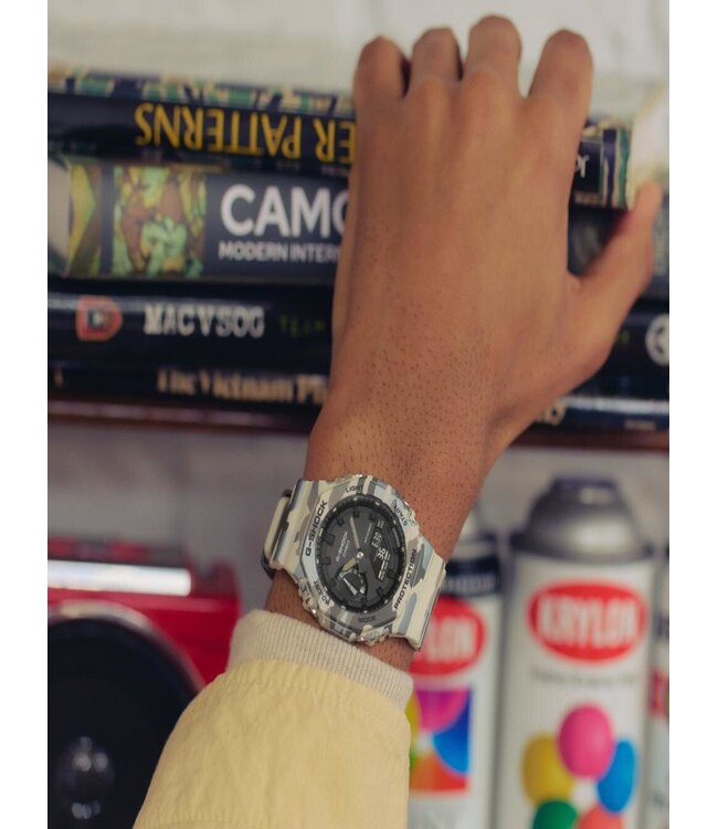 Casio  GA-2100CM-5AER Herrenuhr G-Shock 45 mm