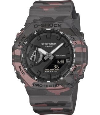 Casio  GA-2100CM-8AER Herrenuhr G-Shock 45 mm
