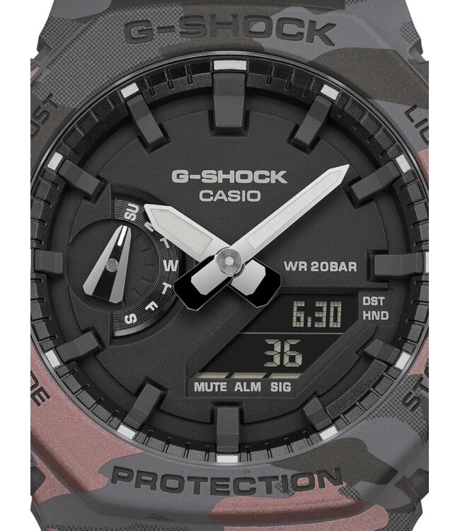 Casio  GA-2100CM-8AER Herrenuhr G-Shock 45 mm