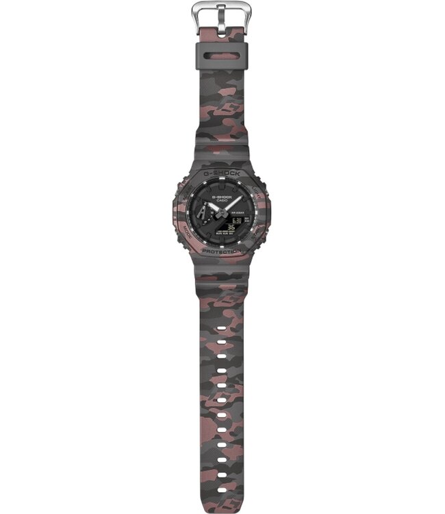 Casio  GA-2100CM-8AER Herrenuhr G-Shock 45 mm