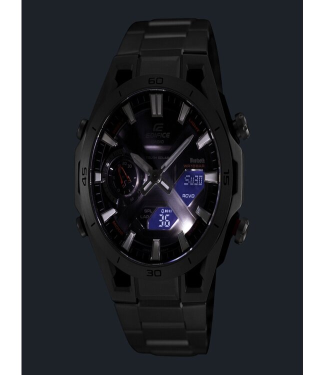 Casio  ECB-2300D-2AEF Herrenuhr Edifice Chronograph 46 mm