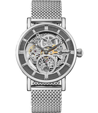 Ingersoll Herald I00405B Herrenuhr Automatik Grau/Silber Edelstahl