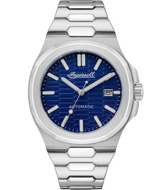 Ingersoll Catalina I11801 Herrenuhr Automatik Blau Edelstahl
