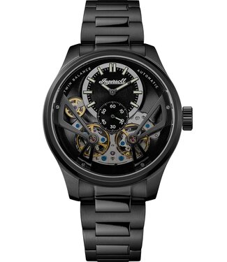 Ingersoll Naismith I16102 Herrenuhr Automatik Schwarz Edelstahl