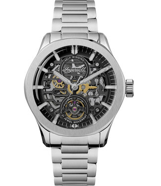 Ingersoll Bronc I16701 Herrenuhr Automatik Schwarz Edelstahl