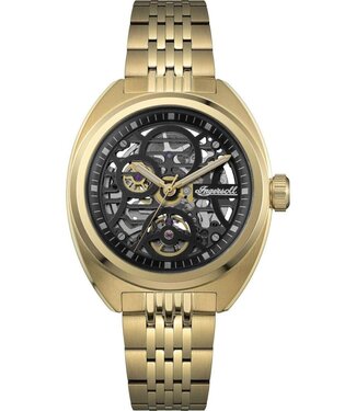 Ingersoll Wrangler I16902 Herrenuhr Automatik Schwarz Edelstahl