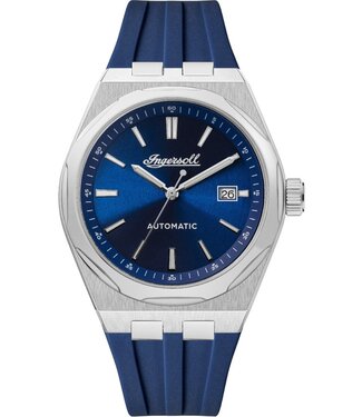 Ingersoll Rider I16802 Herrenuhr Automatik Blau Kautschuk
