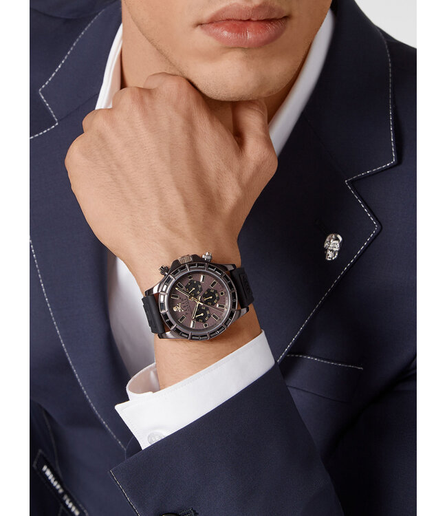 Philipp Plein  PWVAA0323 Herrenuhr Street Chronograph 43 mm
