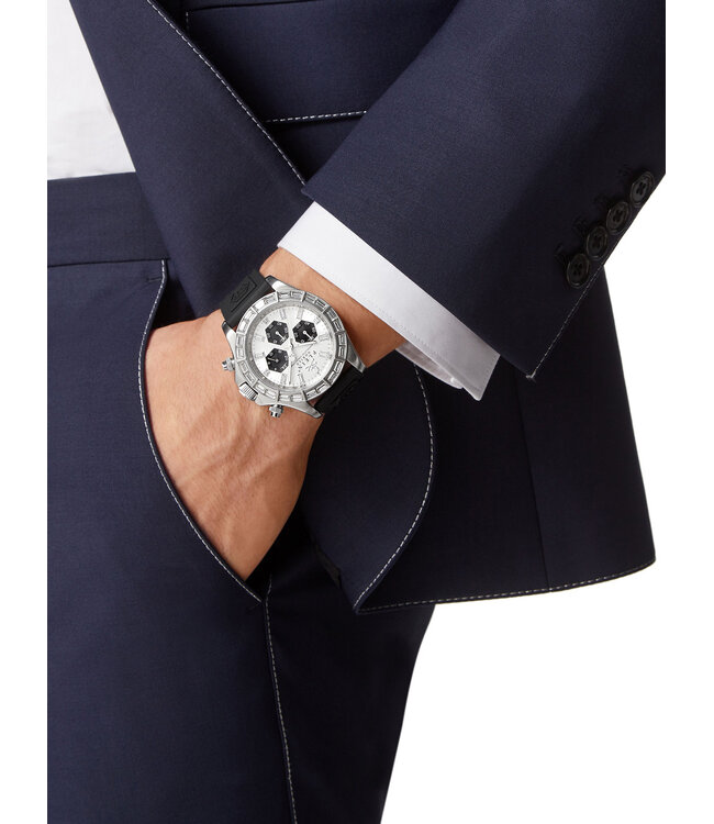 Philipp Plein  PWVAA0123 Herrenuhr Street Chronograph 43 mm