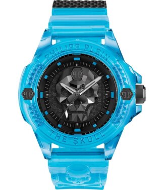 Philipp Plein  PWWAA0724 Damenuhr Schwarz Silikon