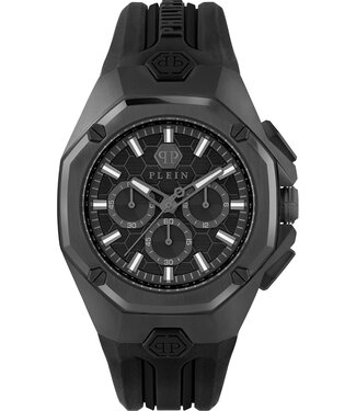 Philipp Plein  PWTBA0623 Herrenuhr Octagon Chronograph 45 mm