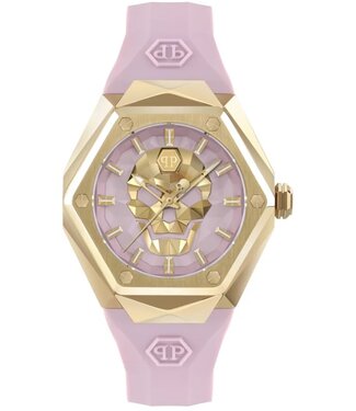 Philipp Plein  $kull PWADA0124 Damenuhr Pink Silikon