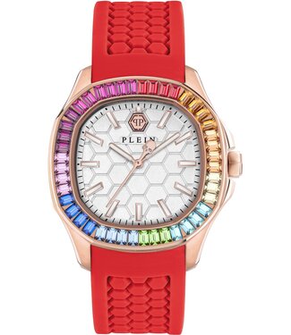 Philipp Plein  PWTAA1024 Damenuhr Weiss Silikon