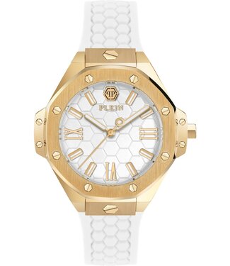 Philipp Plein  PWBDA0224 Damenuhr Silber Silikon
