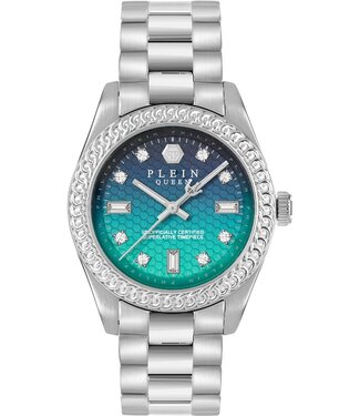 Philipp Plein  Queen PW7FA0626 Damenuhr Blau Messing