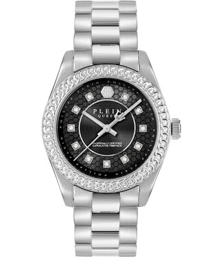 Philipp Plein  Queen PW7FA0126 Damenuhr Schwarz Messing