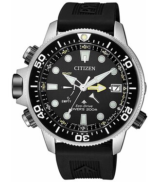 Citizen  Promaster BN2036-14E Herrenuhr Schwarz Silikon