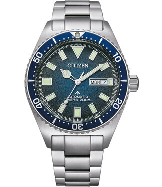 Citizen  Promaster NY0129-58LC Herrenuhr Automatik Blau Edelstahl