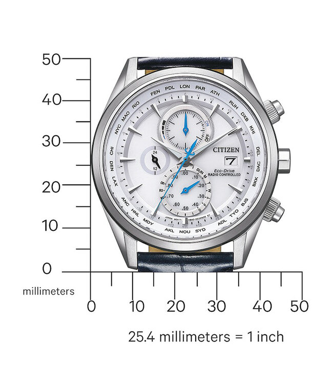 Citizen  AT8260-18A Herrenuhr Eco-Drive Chronograph 43 mm