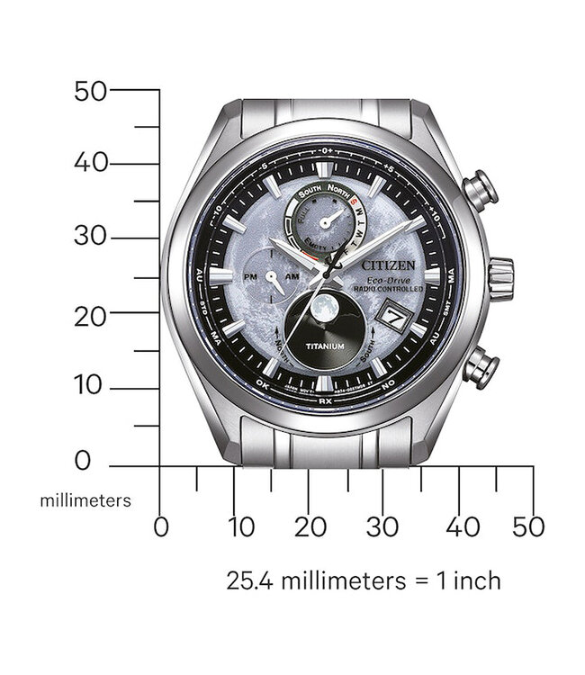 Citizen  BY1010-81H Herrenuhr Eco-Drive 43 mm