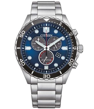 Citizen  AT2560-84L Herrenuhr Eco-Drive Chronograph 43 mm