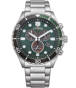 Citizen  AT2561-81X Herrenuhr Eco-Drive Chronograph 43 mm