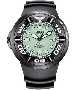 Citizen  Eco-Drive BJ8055-04X Herrenuhr Grün Silikon