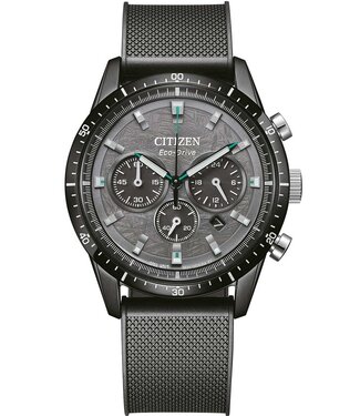 Citizen  Eco-Drive CA4625-02H Herrenuhr Chronograph Grau Silikon