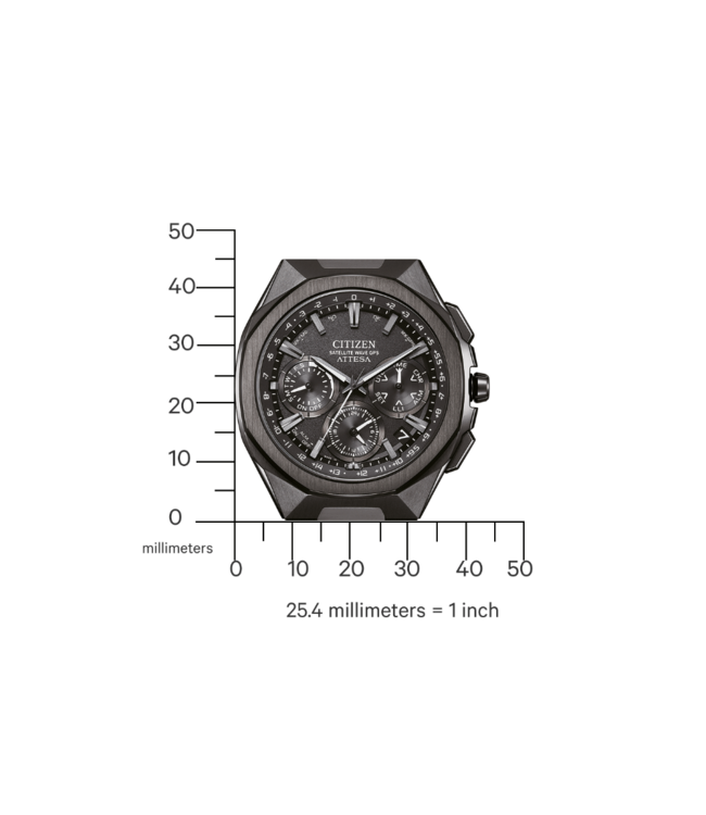 Citizen  CC4105-69E Herrenuhr Attesa Chronograph 44 mm