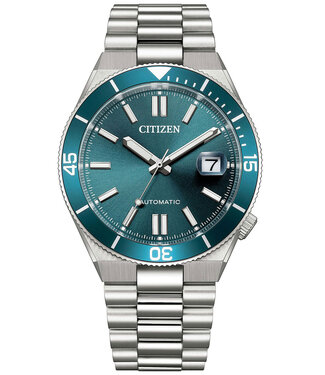 Citizen  NJ0231-56L Herrenuhr Automatik Blau Edelstahl