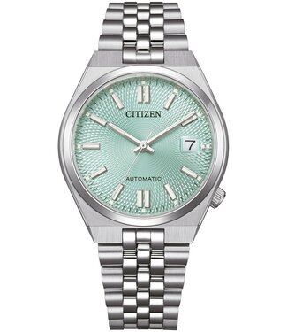 Citizen  Tsuyosa NK0030-51X Herrenuhr Automatik Türkis Edelstahl