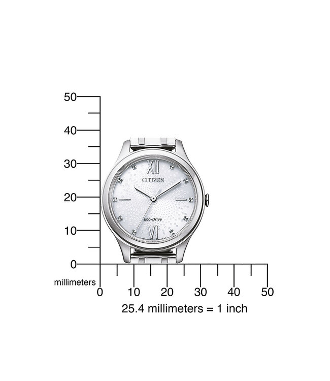 Citizen  EM0500-73A Damenuhr Eco 32 mm