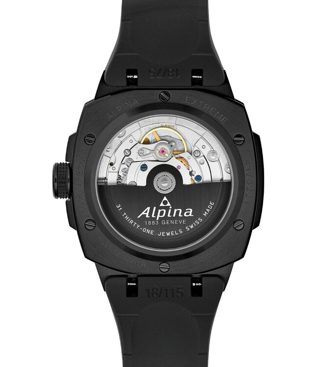 Alpina AL-650LGLBL4AEBDLC Herrenuhr Alpiner 41 mm