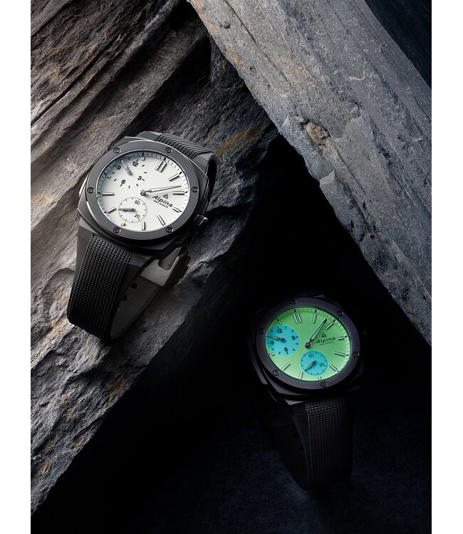 Alpina AL-650LGLBL4AEBDLC Herrenuhr Alpiner 41 mm