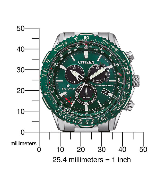 Citizen  CB5004-59W Herrenuhr Eco-Drive Chronograph 45 mm