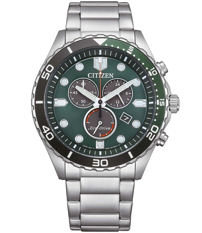 Citizen  AT2561-81X Herrenuhr Eco-Drive Chronograph 43 mm