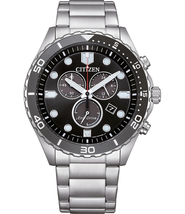 Citizen  AT2568-82E Herrenuhr Eco-Drive Chronograph 43 mm