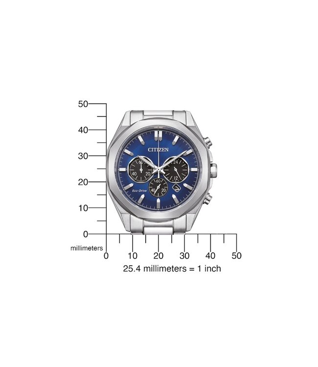 Citizen  CA4590-81L Herrenuhr Eco-Drive Chronograph 41 mm