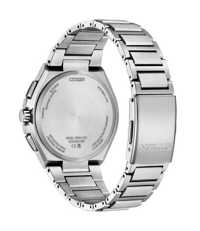 Citizen  AT8238-84M Herrenuhr Eco-Drive Chronograph 44 mm