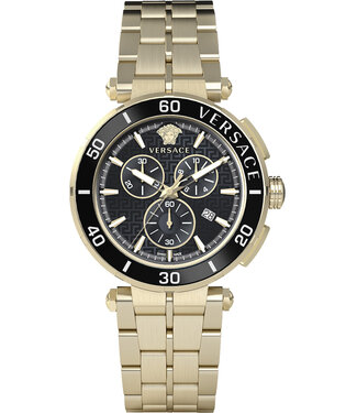 Versace  VE3L00522 Herrenuhr Greca Chronograph 45 mm
